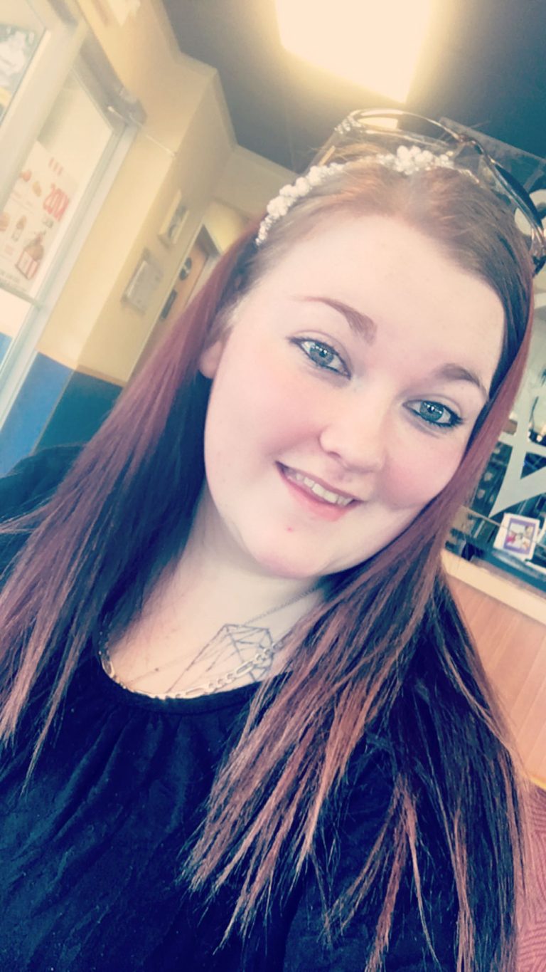 Close-up image of Kasandra Friend, highlighting her life after incarceration and second chances