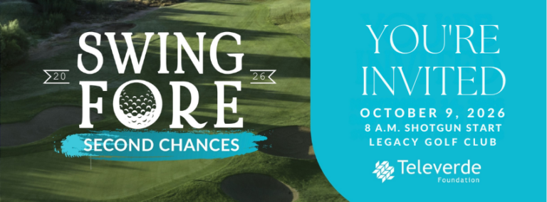 Golf fundraiser invitation banner with ‘You Are Invited’ headline